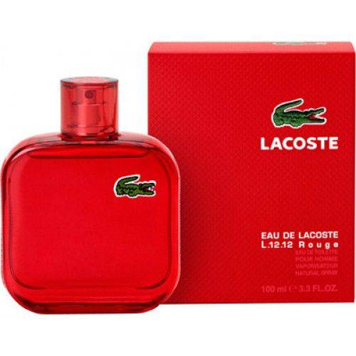 عطر لاكوست إل.12.12. الأحمر للرجال - 100 مل