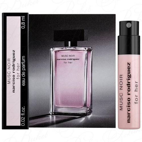 عينة عطر نارسيسو رودريغيز مسك نوير للنساء - أو دو بارفان- 0.8 مل