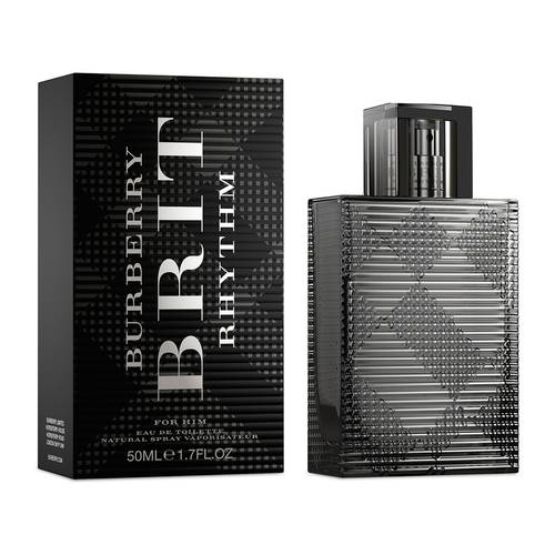 عطر بربري بريت ريثم الاسود الرجالي تواليت - 50 مل