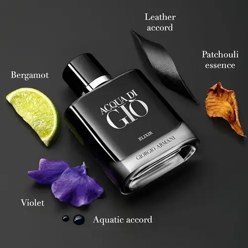 عينة عطر اكوا دي جيو ارماني إليكسير للرجال من جورجيو ارماني- 1.2مل