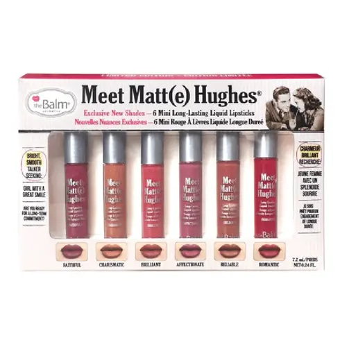Meet Matt(e) Hughes Liquid Lipstick Set Multicolour -1