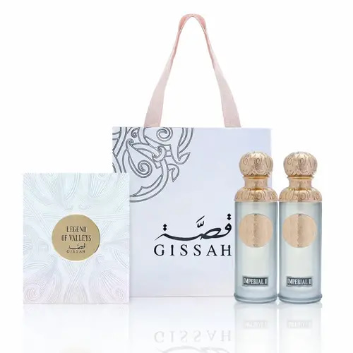 Two-piece perfume set, Imperial Valley gissah - 90ml each