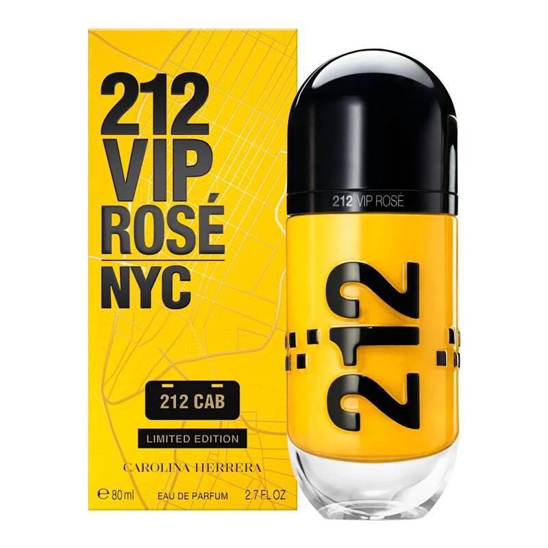 عطر كارولينا هيريرا 212 VIP روز كاب أو دو بارفيوم – 80 مل