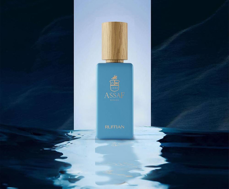 عطر روفان بلو  RUFFIAN BLUE من عساف للعطور -75مل