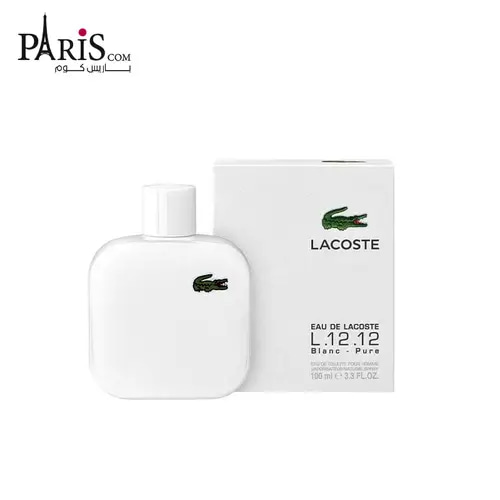 عطر لاكوست إل.12.12 الأبيض للرجال - 100 مل