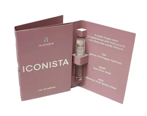Aigner Iconista for Women Eau de Parfum Sample 1.5ml-4013670101102