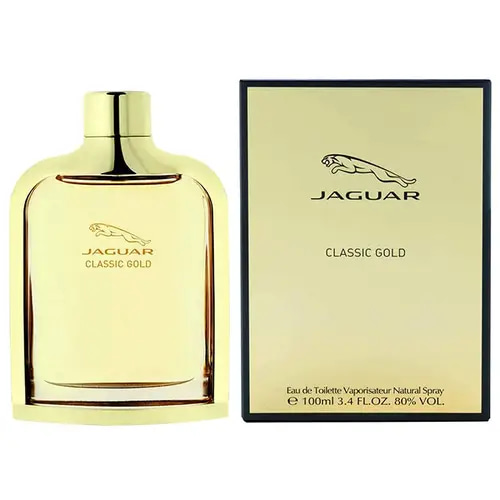 Jaguar golden perfume eau de toilette 100ml