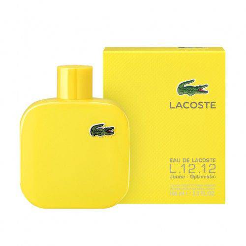 12.12 Lacoste Eau de Parfum. Yellow for men - 100 ml