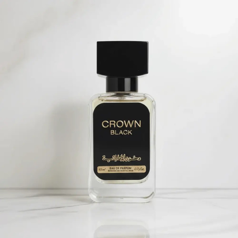 عطر كراون بلاك ميني من دخون الاماراتية - 15 مل 