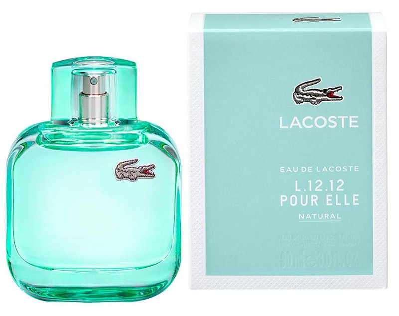 Lacoste L.12.12 Pour Elle Natural Women`s Eau De Toilette Spray 90ml