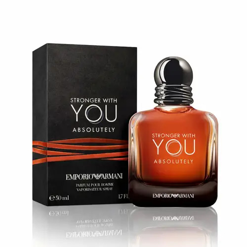 عطر ارماني سترونجر ويذ يو ابسلوتلي الرجالي او دو بارفيوم - 100مل
