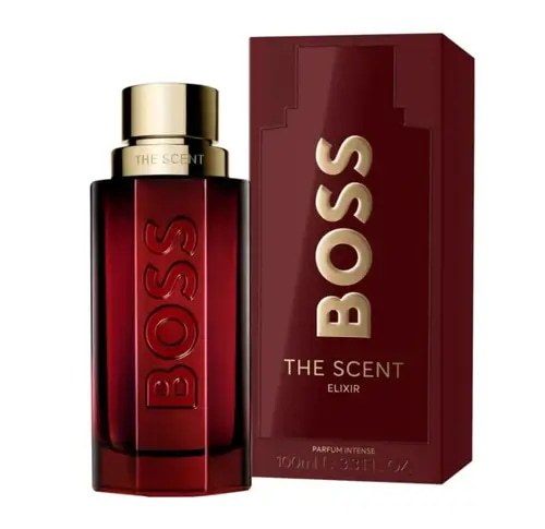 عطر هوغو بوس ذا سنت اليكسير الرجالي بارفيوم انتنس -100مل