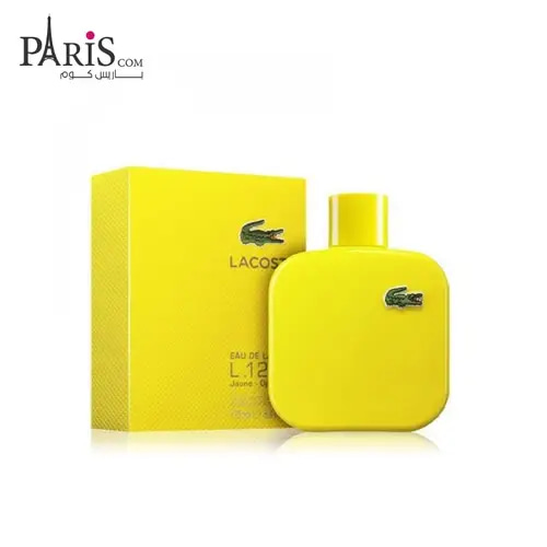 عطر لاكوست أو دي إل.12.12. الأصفر للرجال - 100 مل