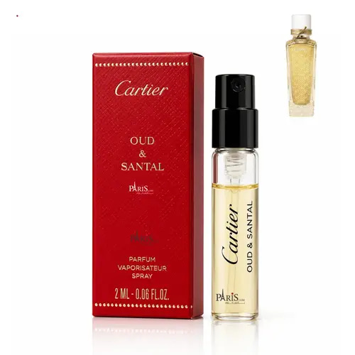 عينة عطر كارتير عود آند سانتال أو دو بارفيوم 2 مل