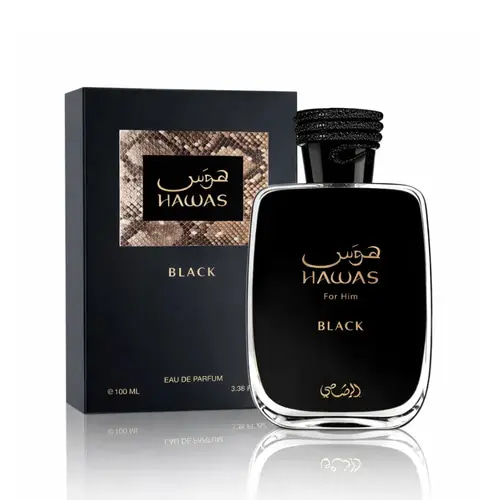عطر هوس بلاك للرجال من الرصاصي -100مل