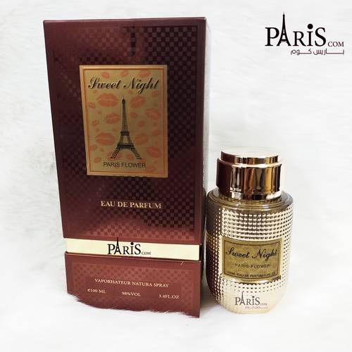 عطر سويت نايت من باريس فلور للجنسين - 100مل- تركيز 98%