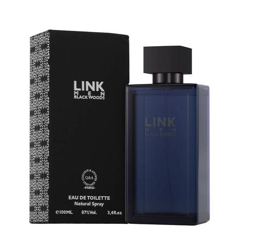 عطر لينك أسود بلاك وود الرجالي من درعه -100مل