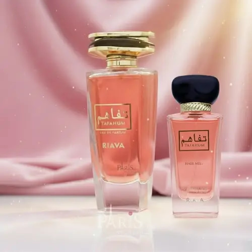 عطر تفاهم - 100مل + معطر شعر تفاهم -50مل