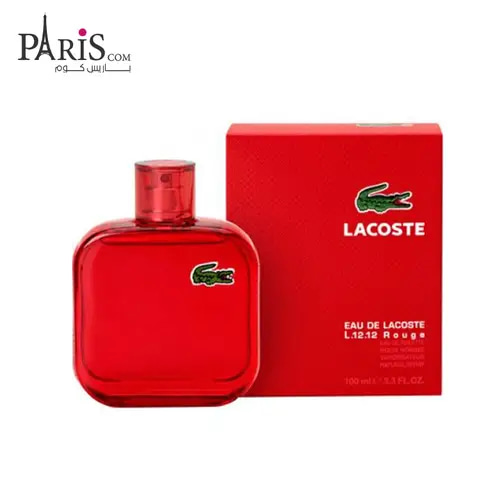 عطر لاكوست إل.12.12. الأحمر للرجال - 100 مل