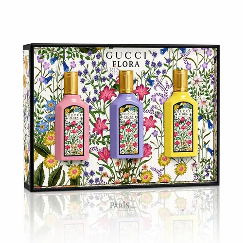 مجموعة ميني عطور غوتشي النسائية 3×5مل