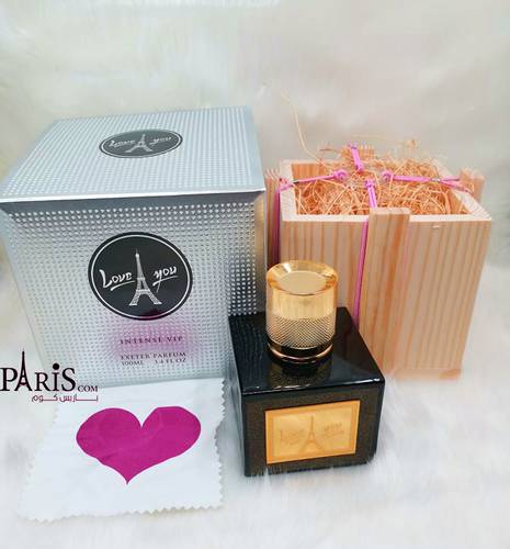 عطر لوف يو انتنس VIP انتنس بارفيوم للرجال - 100مل