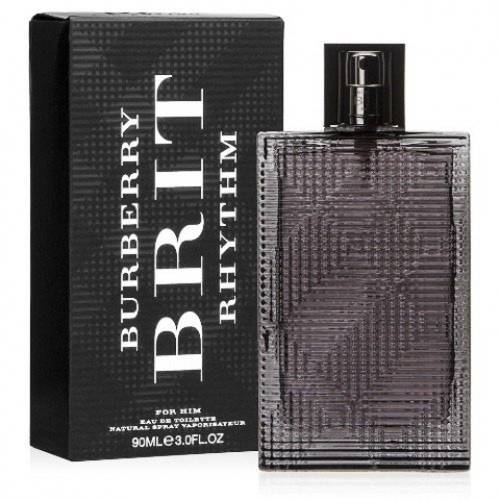 عطر بربري بريت ريثم الاسود الرجالي تواليت - 90مل