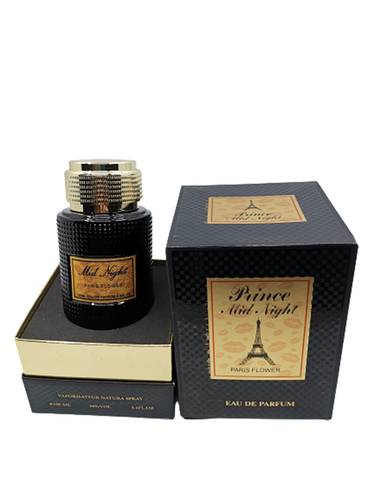 عطر برنس ميد نايت prince mid night او دي بارفيوم للرجل -100مل -تركيز98%
