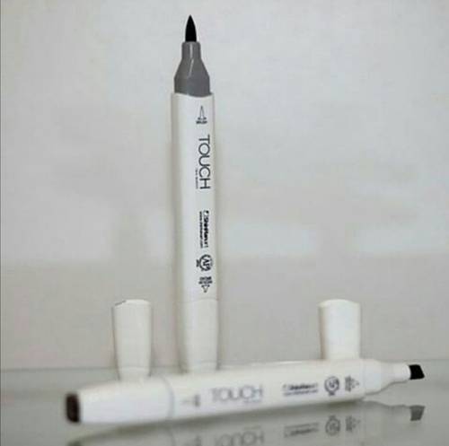 تاتش حواجب جهتين  بني