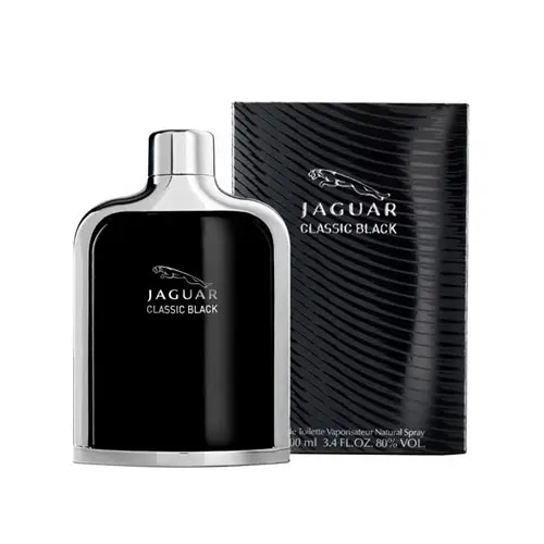 Classic Black Jaguar Perfume for Men - 100 ml
