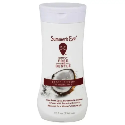 Summer Eve Natural Coconut Oil Body Wash & Sensitive Area 354ml