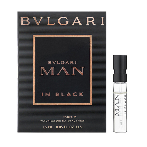 عينة عطر بولغاري مان إن بلاك - 1.5 مل