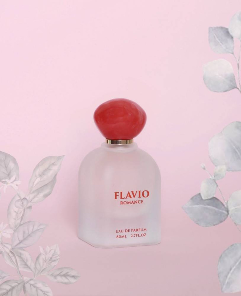 عطر فلافيو رومانس من الفريدو او دي بارفيوم للنساء -80مل 