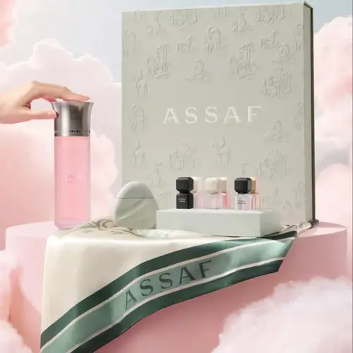 Arrogate Pink Perfume set by Assaf