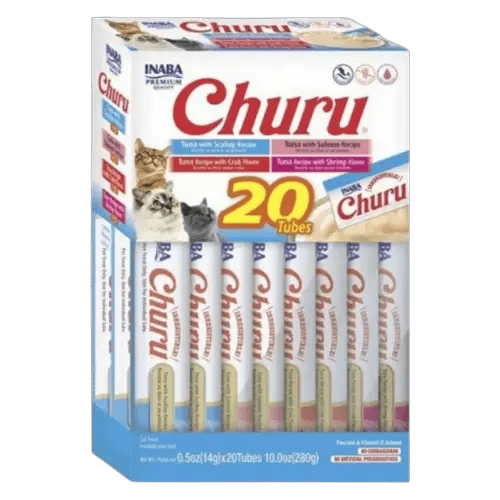 INABA Churu Tuna Seafood Variety 20 x 14g