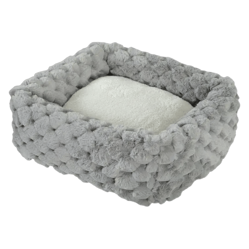 Zolux Abelha Square Pet Bed Grey