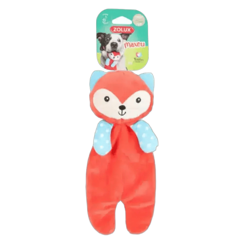 Zolux Maxou Plush Toy Stand Orange Toy