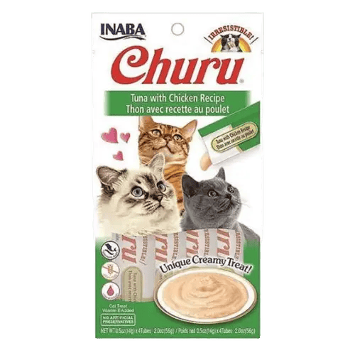 INABA Churu Tuna with cheese 4x14g