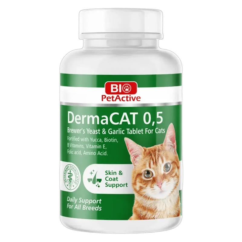 Bio PetActive DermaCat 0,3 Skin & Coat Support 75 Tablets 22.5g
