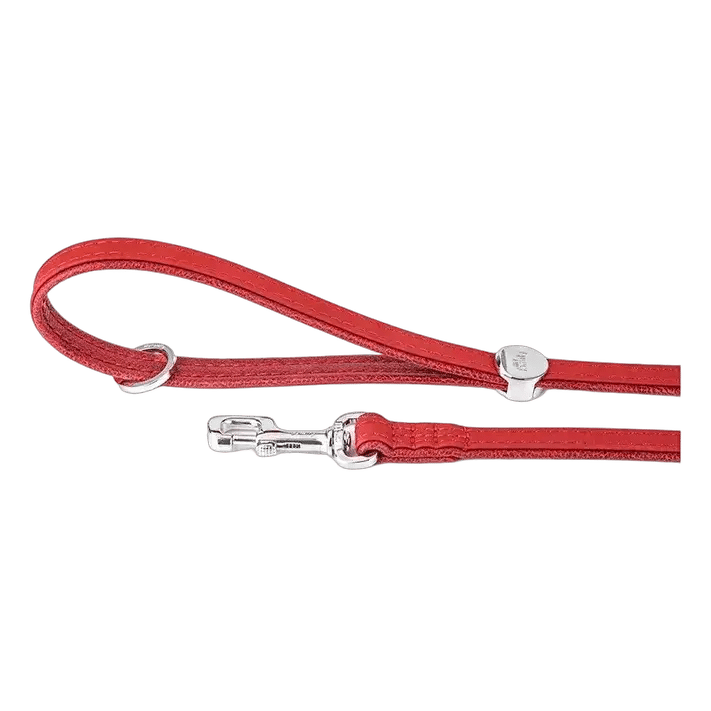MF BILBAO Leash Leather Red