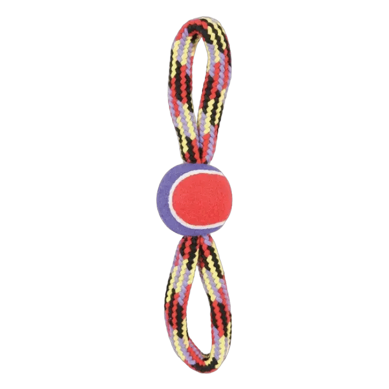 Zolux FIG. 8 Tennis Ball Rope 36cm