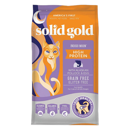 Solid Gold Indigo Moon Alaskan Pollock & Egg Grain Free for Cats