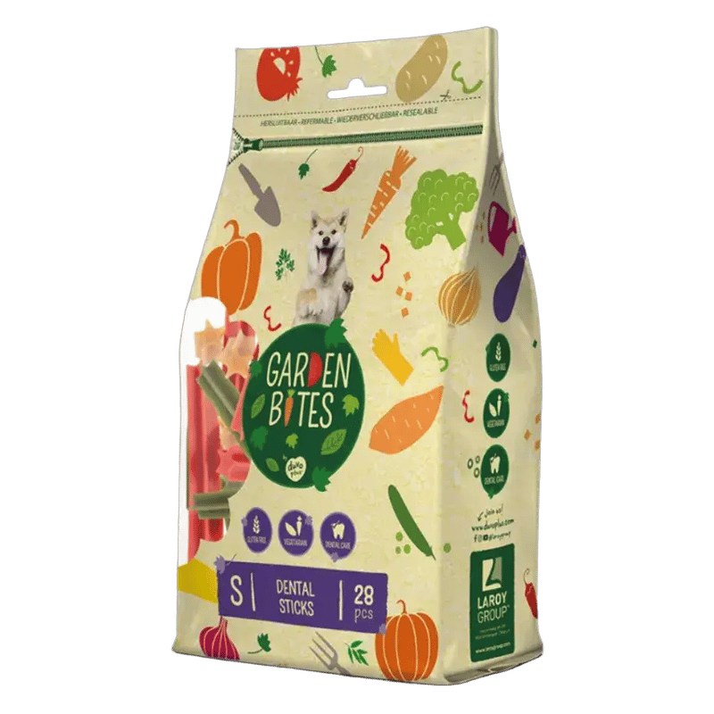 قاردن بايتس أعواد أسنان مع صندوق عرض صغير 13 سم 15ج ×72 عود