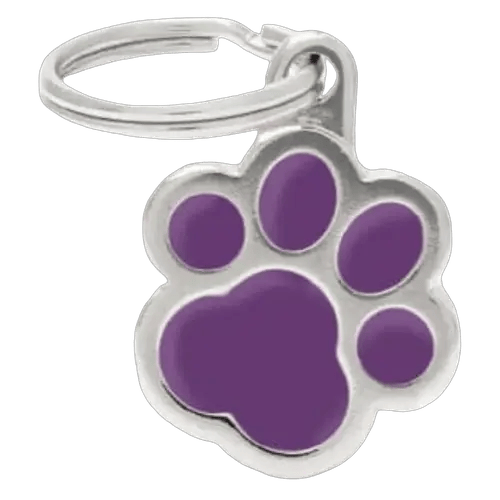MF Tags PURPLE PAW