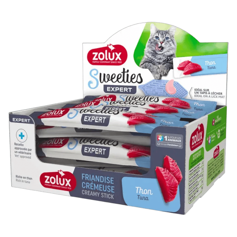 Zolux Sweeties Creamy Treats Tuna for Cats 14g