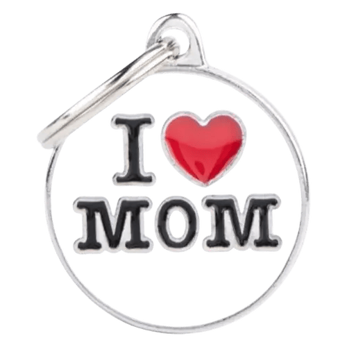 MF Tags I LOVE MOM (MEDIUM SIZE)