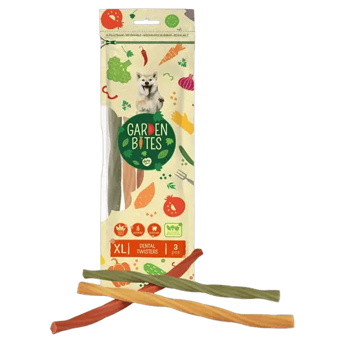 Garden Bites Dental Twisters XL-25cm