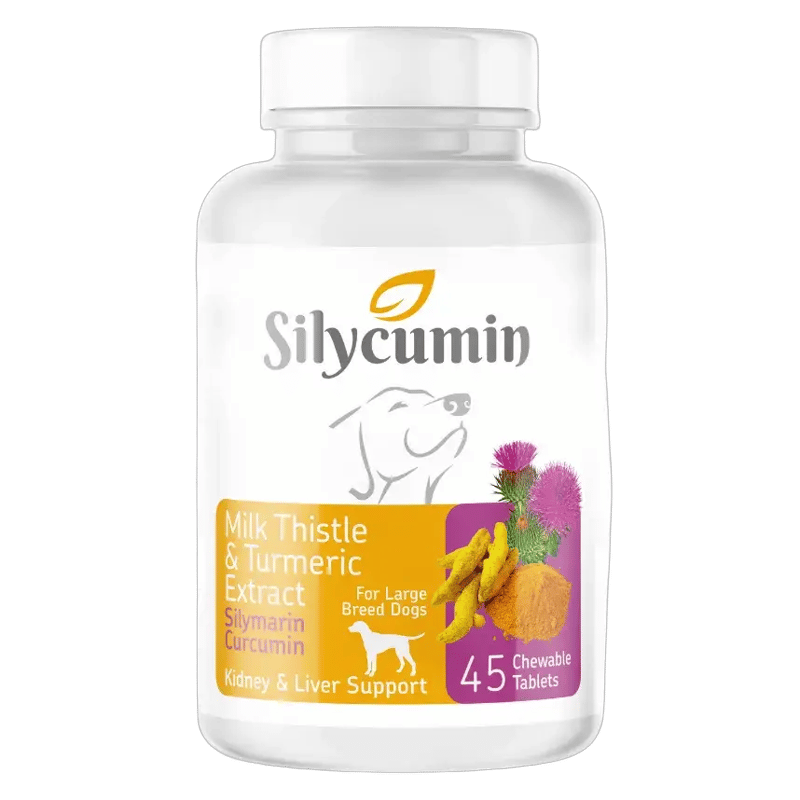 Bio PetActive Silycumin Liver & Kidney Support for Large Breed Dogs 45 Tablets 67.5g