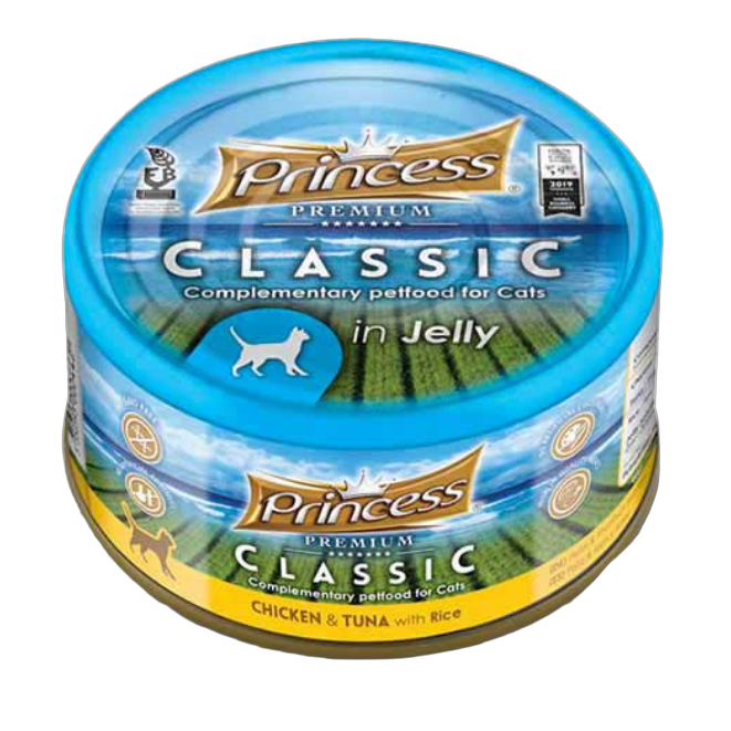 Princess Premium can Chicken and Tuna with Rice in Jelly 170g
