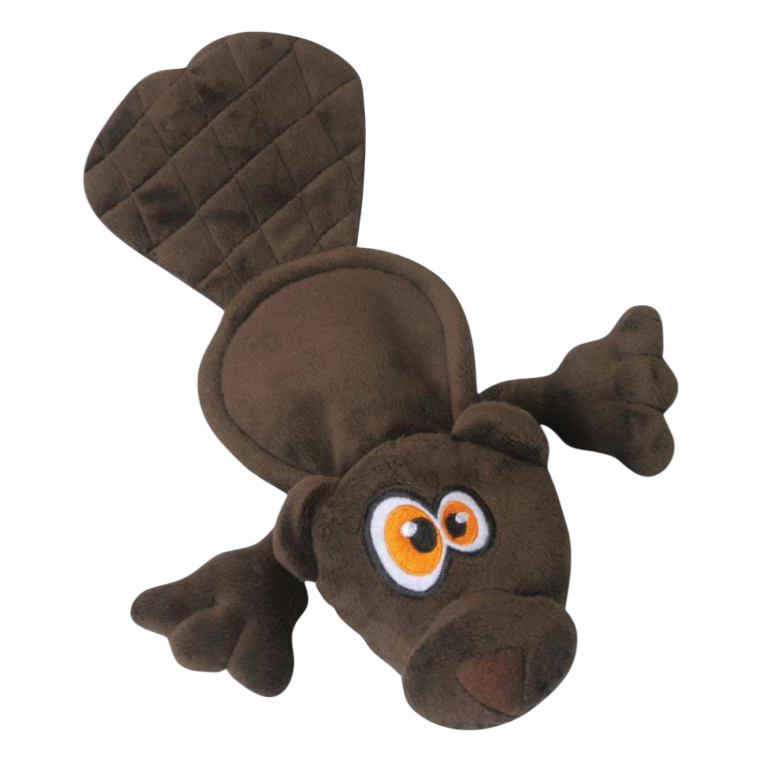 هير دوغي فلاتي بيفر بني لعبة للكلاب