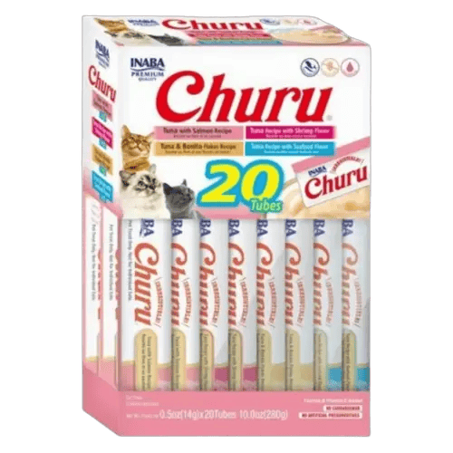 INABA Churu Tuna Seafood Mix Variety 20 x 14g